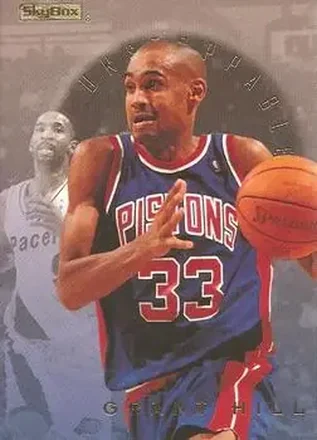 1995-96 SkyBox E-XL #7 Unstoppable Grant Hill