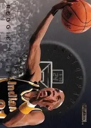 1995-96 SkyBox E-XL #10 Unstoppable Reggie Miller