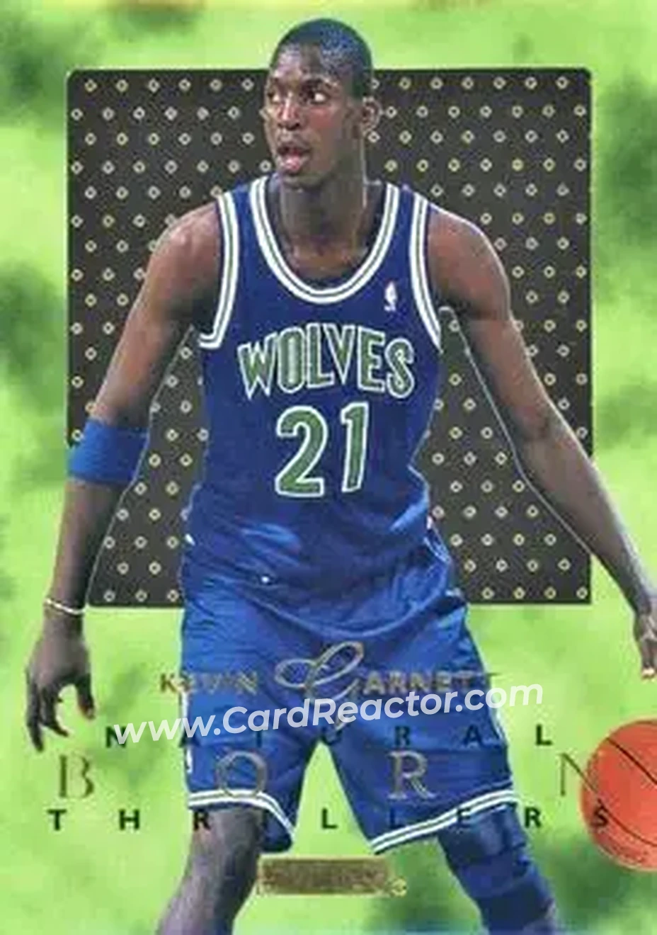Front of Kevin Garnett