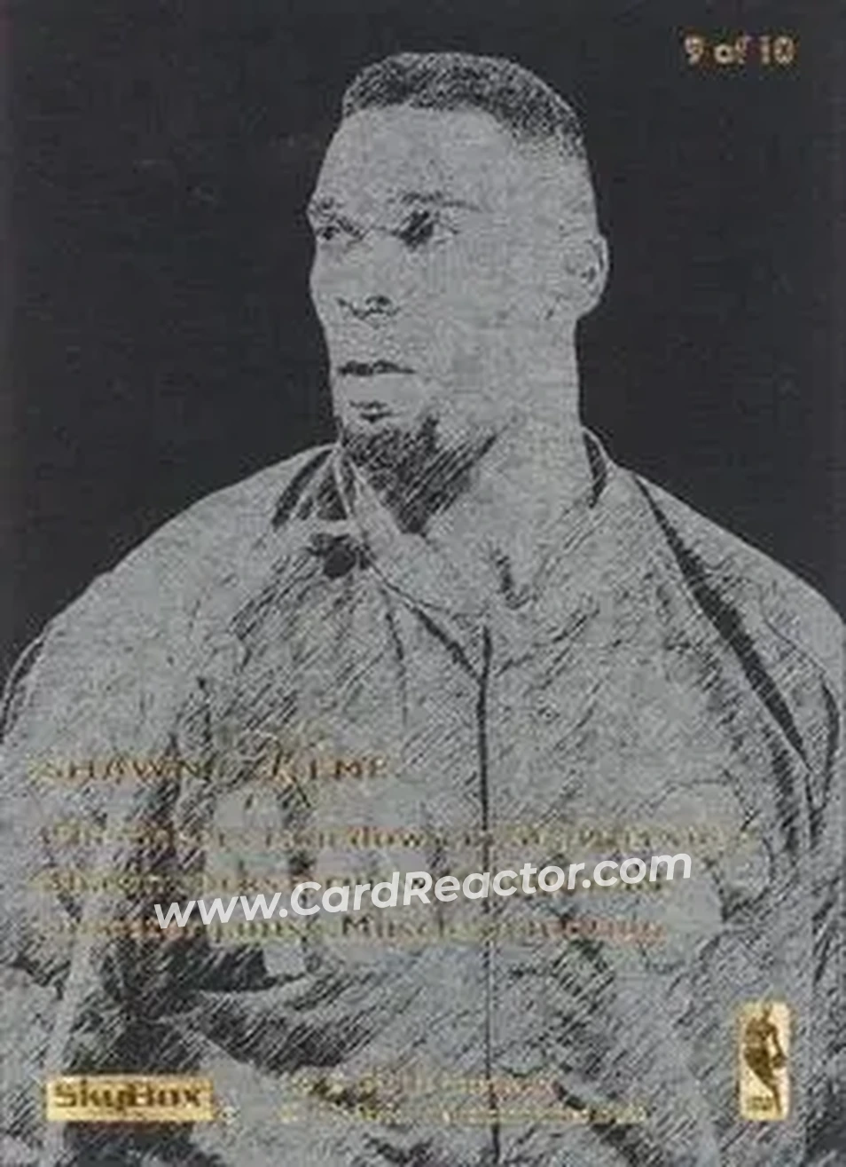 Back of Shawn Kemp