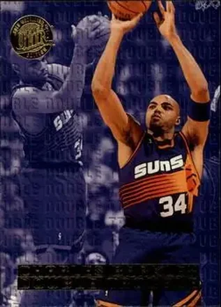 1995-96 Ultra #1 Double Trouble Gold Medallion Charles Barkley