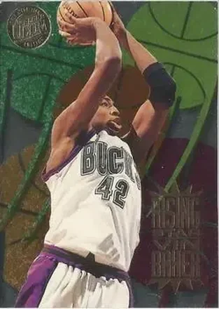 1995-96 Ultra #1 Rising Stars Gold Medallion Vin Baker