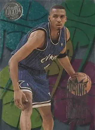 1995-96 Ultra #2 Rising Stars Gold Medallion Anfernee Hardaway