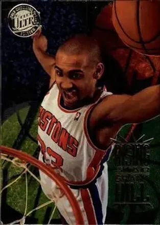 1995-96 Ultra #3 Rising Stars Gold Medallion Grant Hill