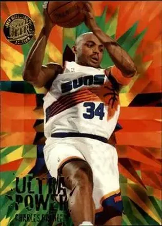 1995-96 Ultra #1 Ultra Power Gold Medallion Charles Barkley
