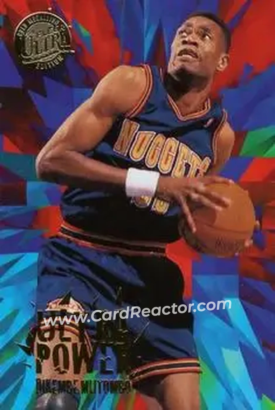 Front of Dikembe Mutombo