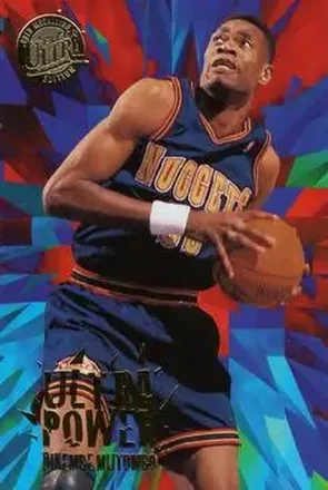 1995-96 Ultra #7 Ultra Power Gold Medallion Dikembe Mutombo