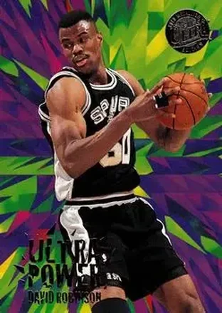 1995-96 Ultra #10 Ultra Power Gold Medallion David Robinson
