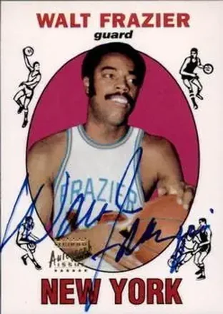 1996-97 Topps Stars #17 Reprint Autographs Walt Frazier
