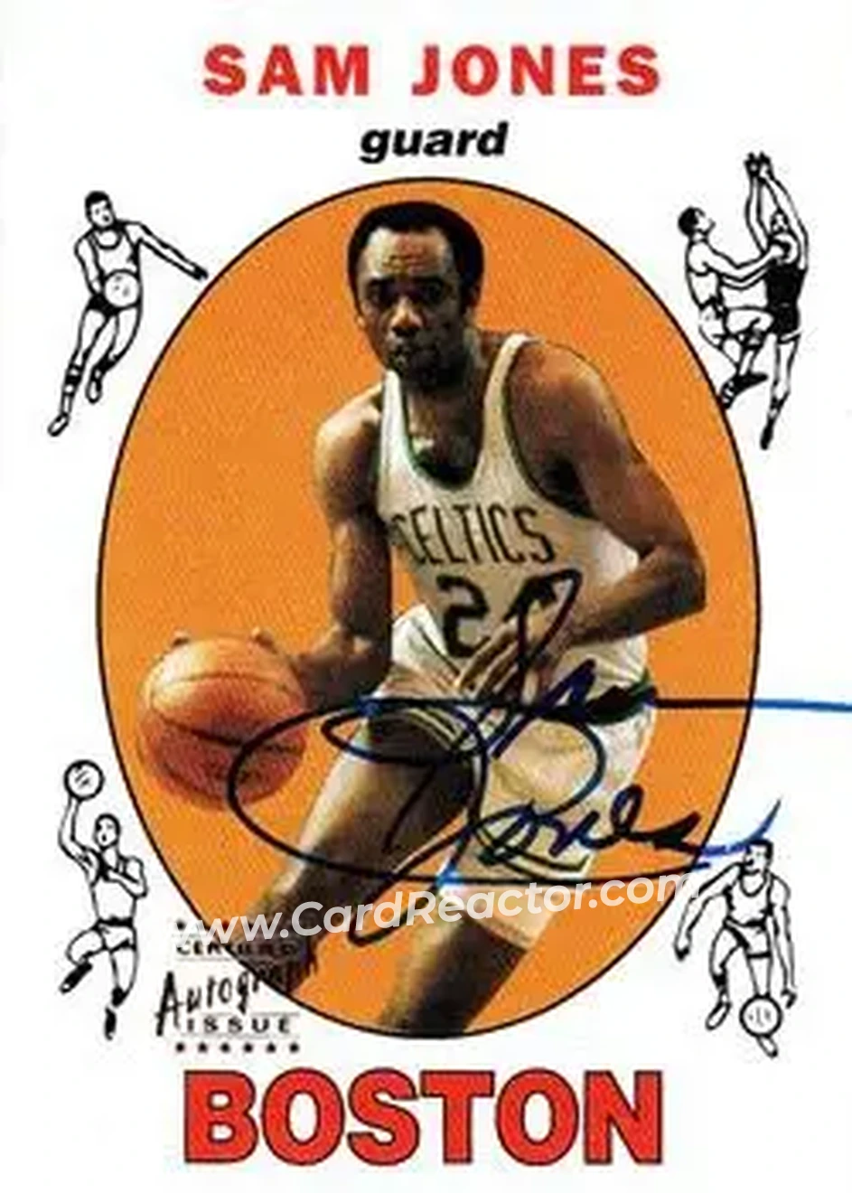 Front of Sam Jones