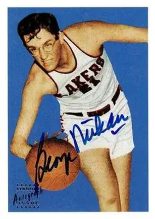 1996-97 Topps Stars #30 Reprint Autographs George Mikan