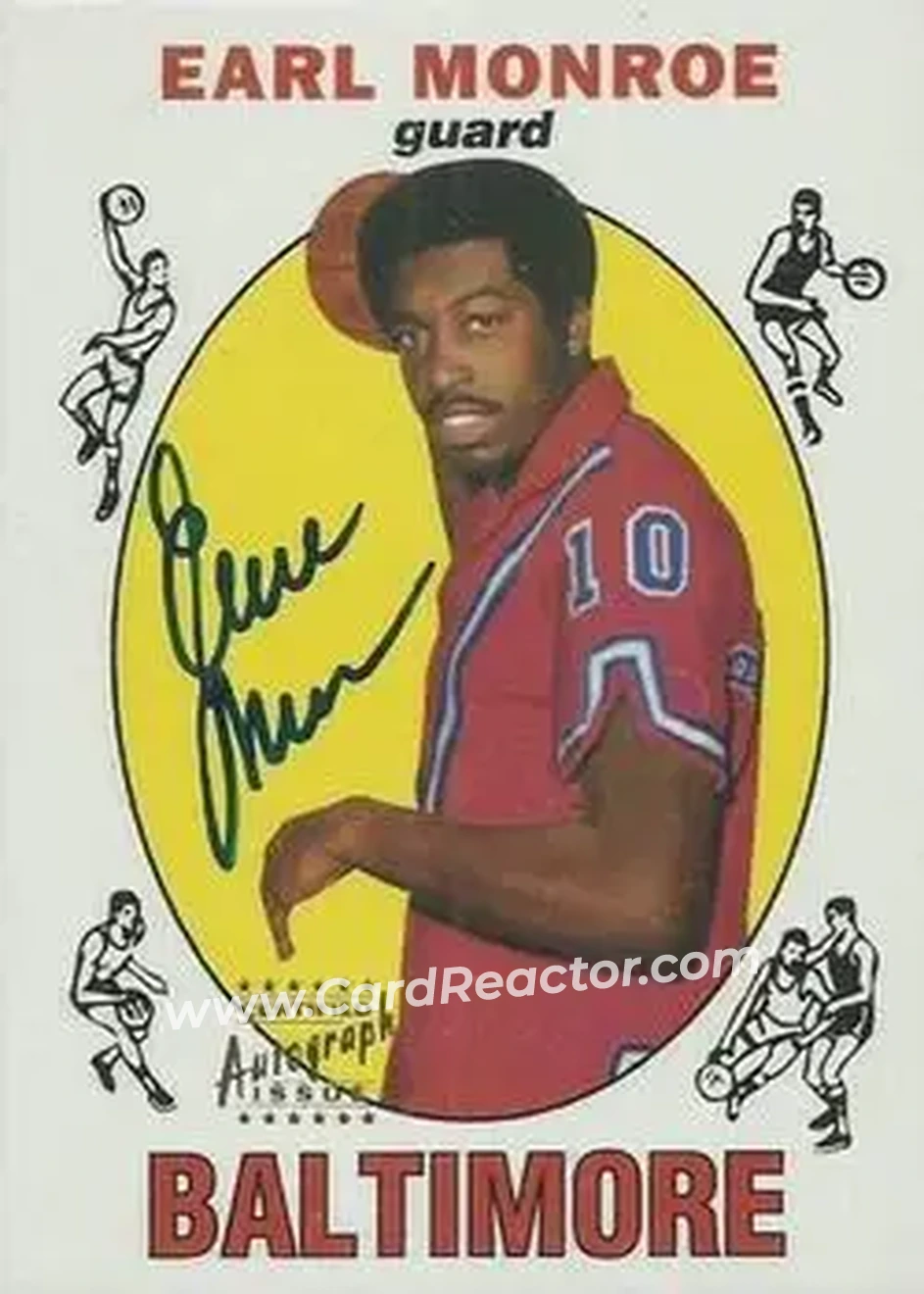 Front of Earl Monroe
