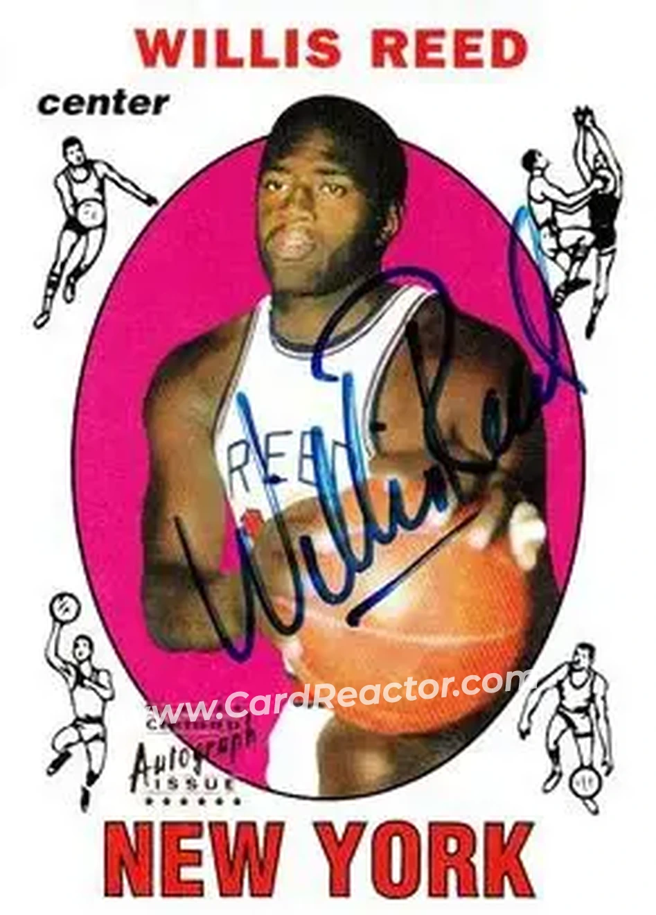 Front of Willis Reed