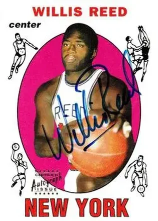 1996-97 Topps Stars #37 Reprint Autographs Willis Reed