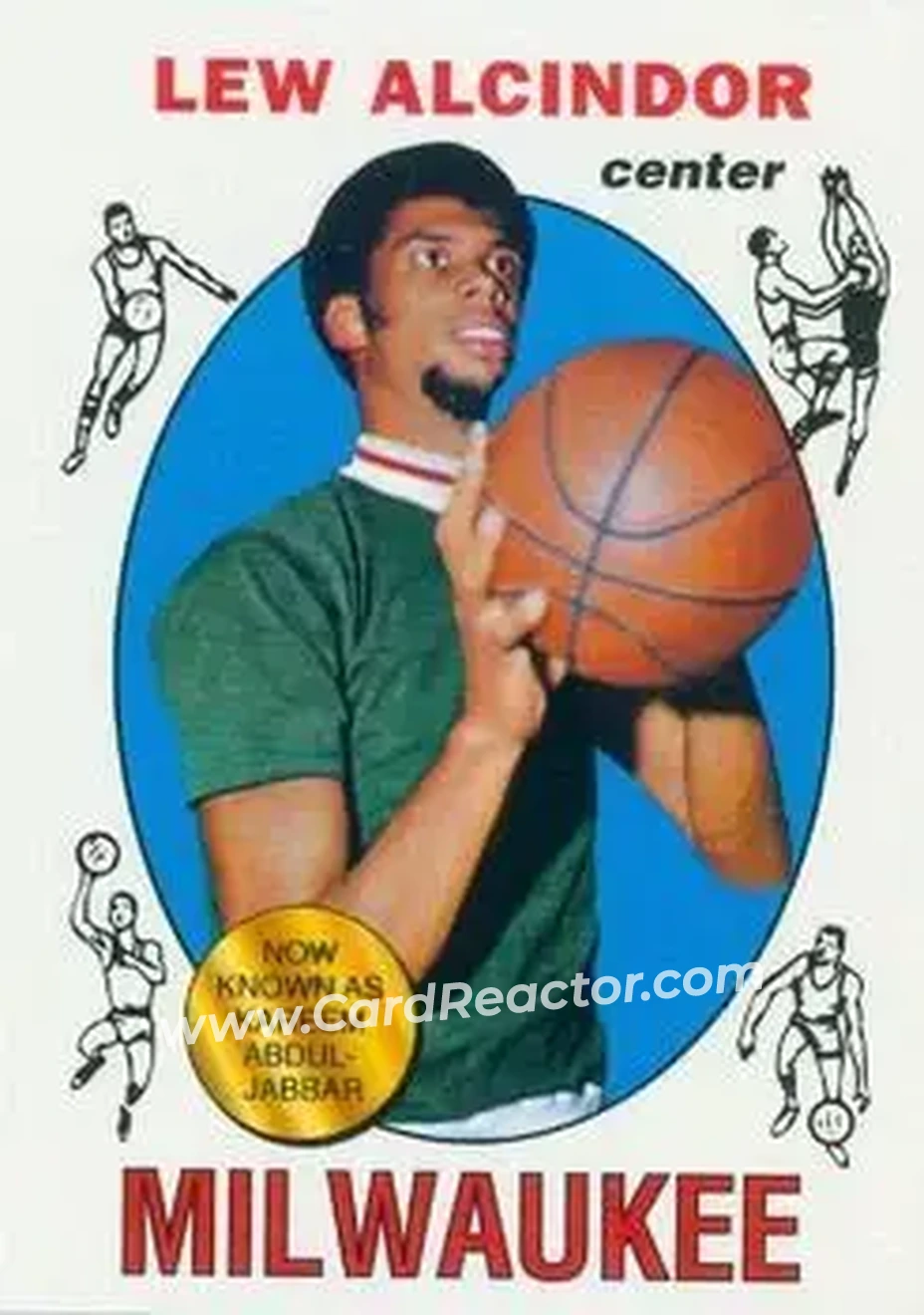 Front of Kareem Abdul-Jabbar