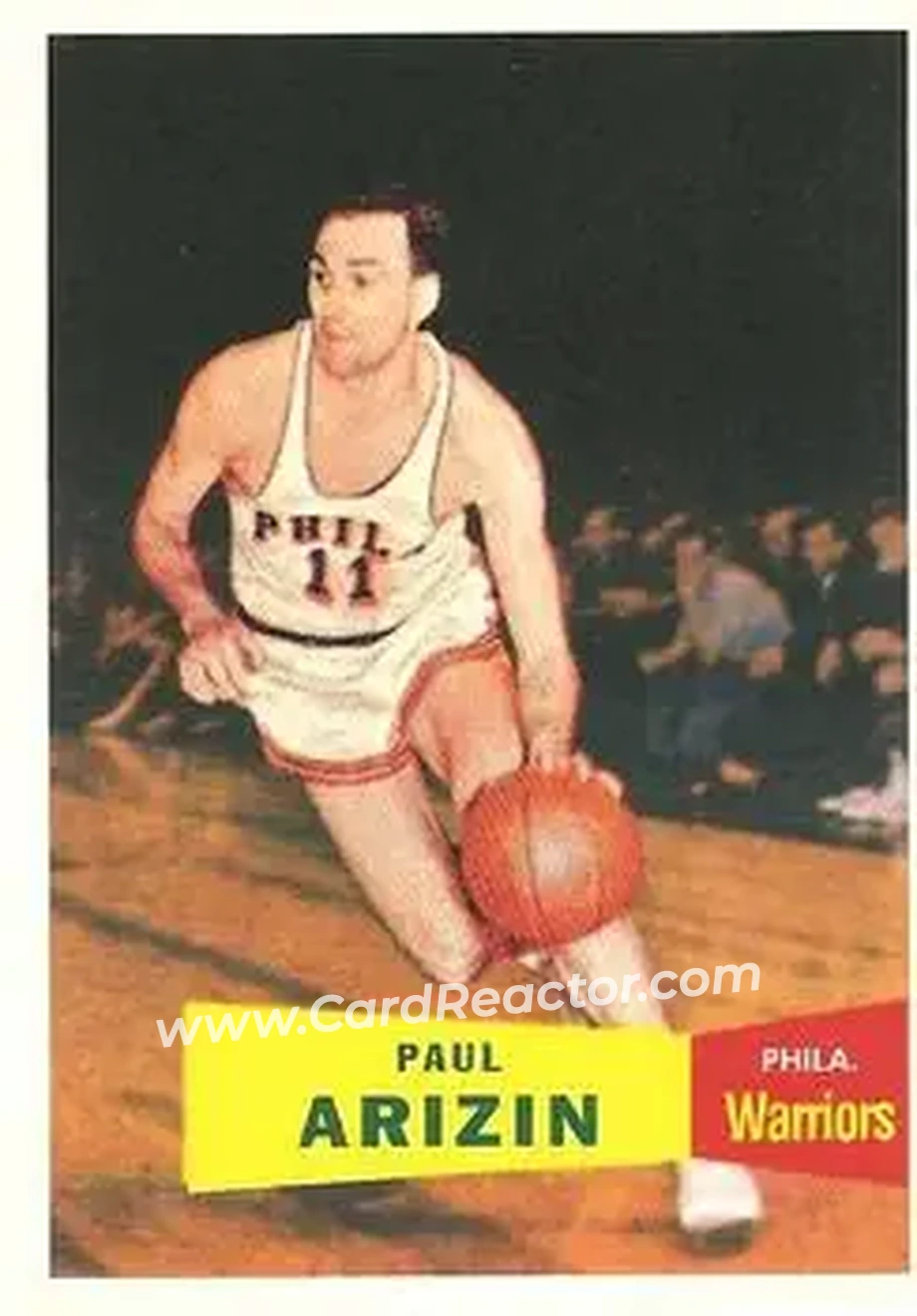 Front of Paul Arizin