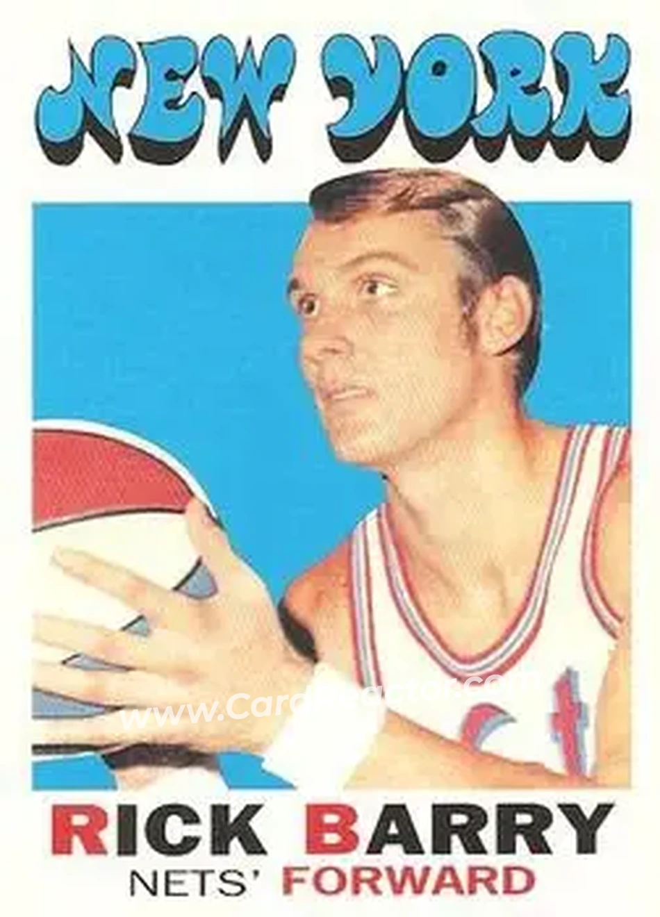 Front of Rick Barry