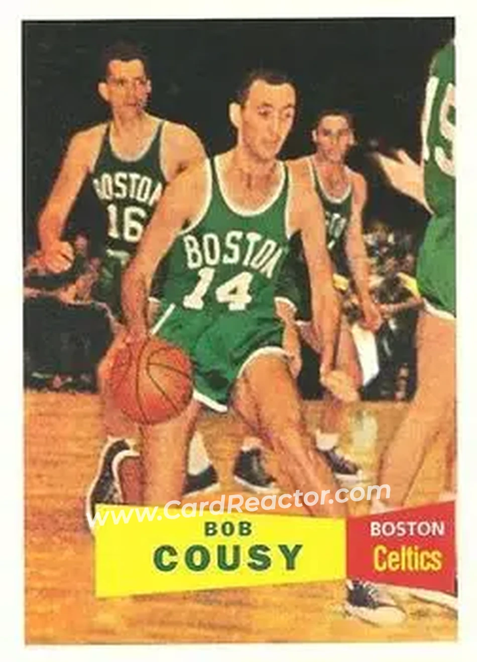 Front of Bob Cousy