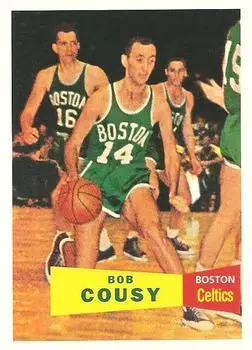 1996-97 Topps Stars - Reprints #10 - Bob Cousy - Boston Celtics - Front