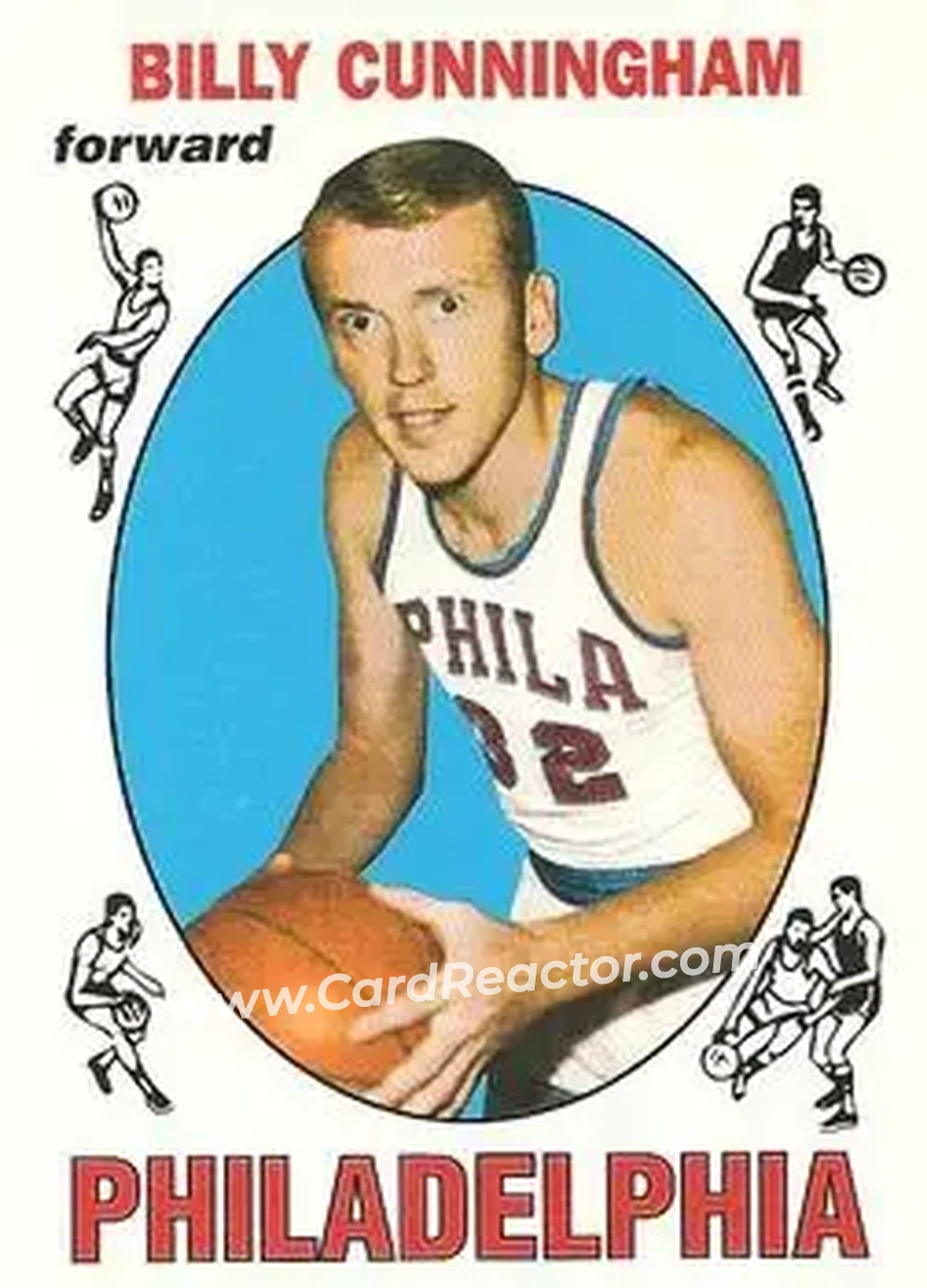 Front of Billy Cunningham