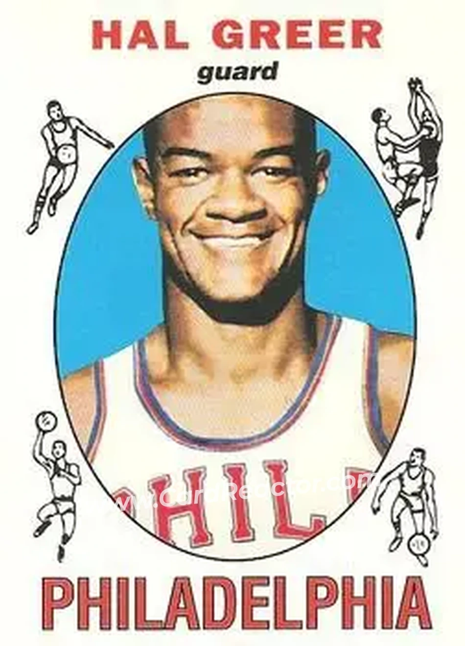 Front of Hal Greer