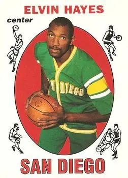 1996-97 Topps Stars - Reprints #21 - Elvin Hayes - San Diego Rockets - Front