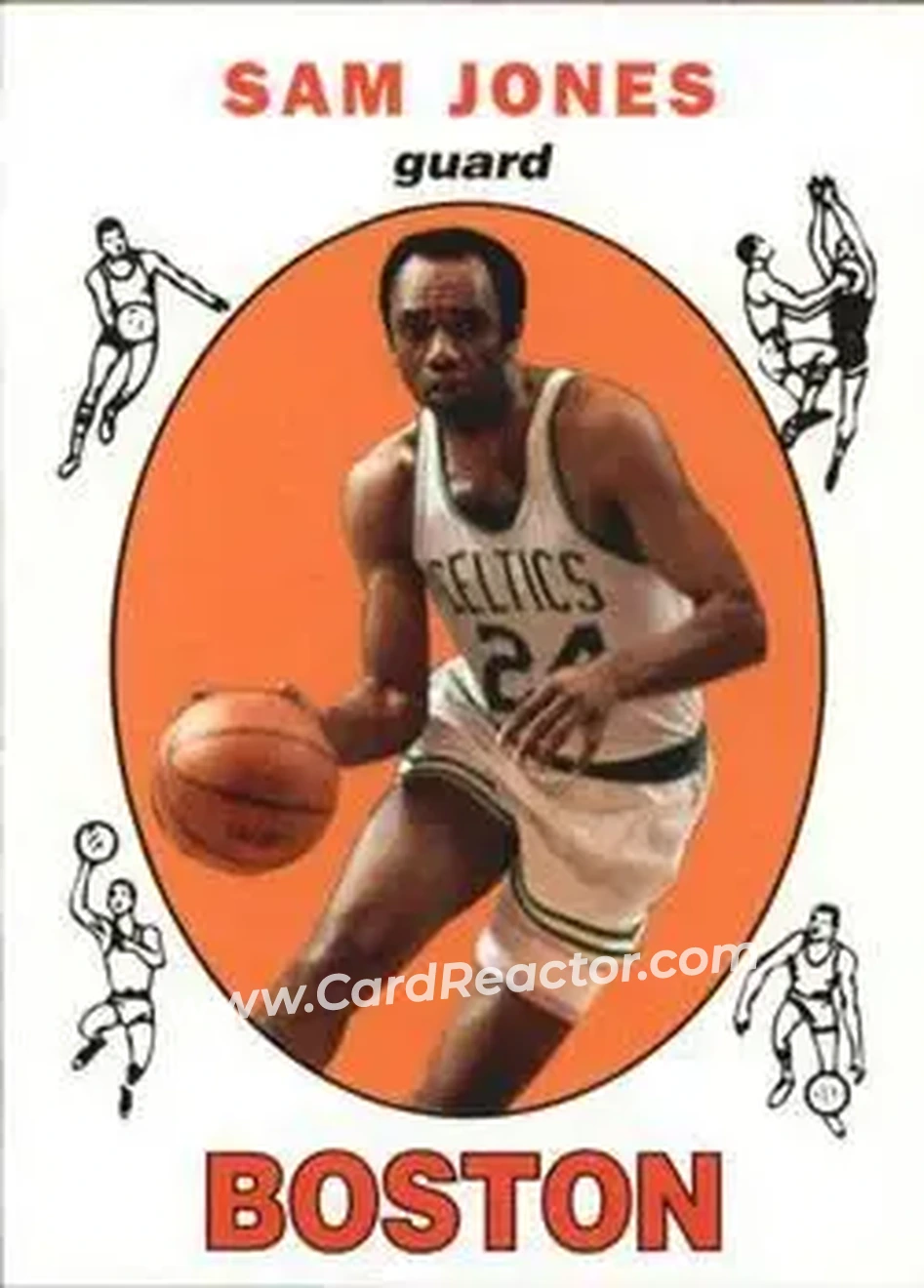 Front of Sam Jones