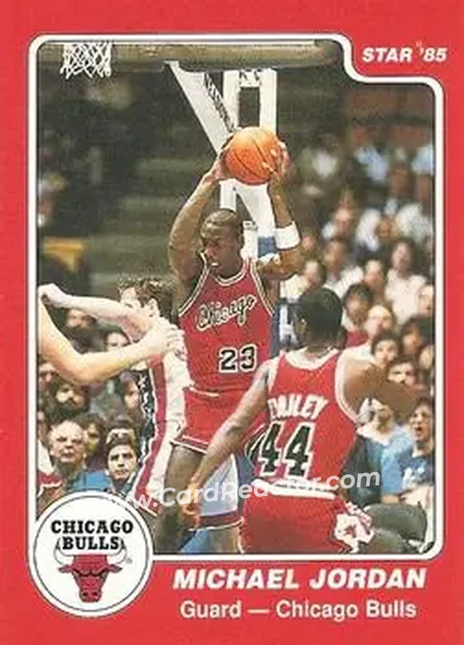 Front of Michael Jordan