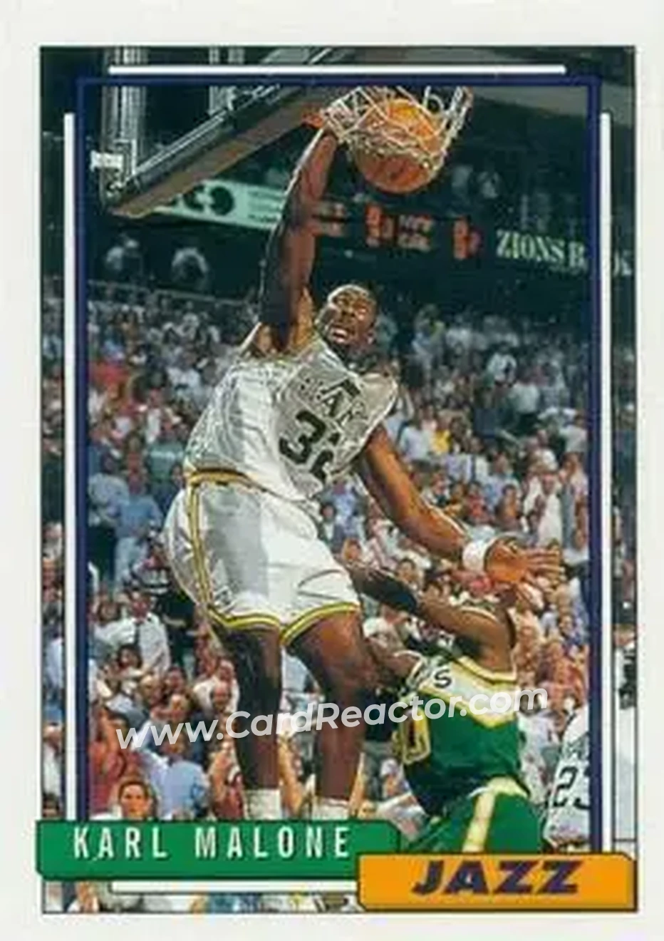 Front of Karl Malone