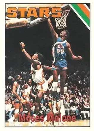 1996-97 Topps Stars #27 Reprints Moses Malone