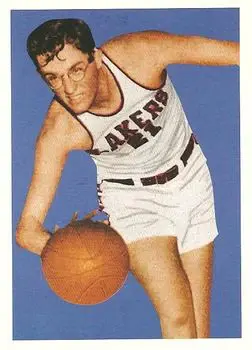 1996-97 Topps Stars - Reprints #30 - George Mikan - Minneapolis Lakers - Front 1996-97 Topps Stars - Reprints #30 - George Mikan - Minneapolis Lakers - Front