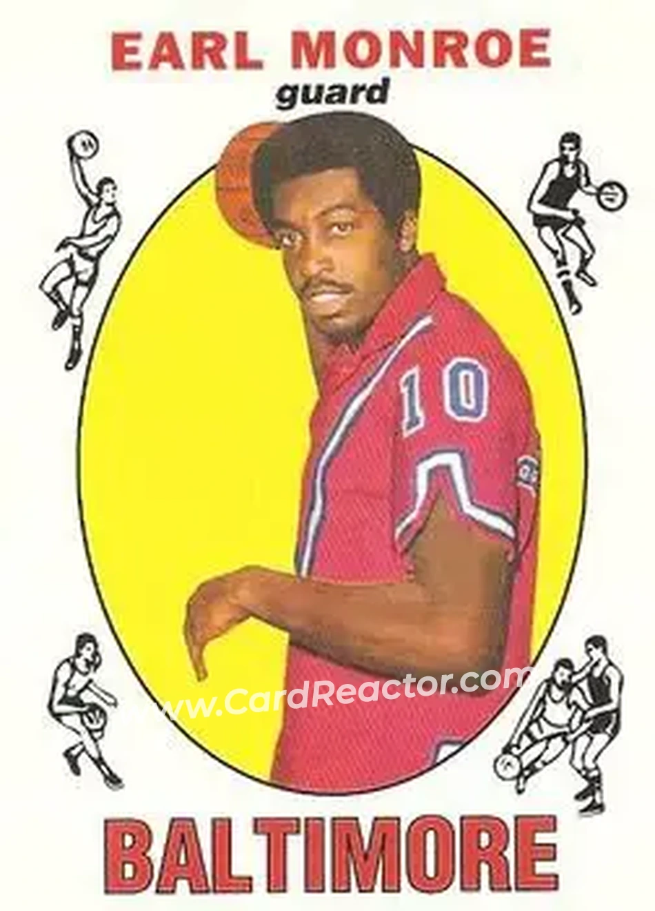 Front of Earl Monroe