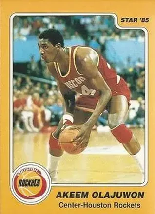 1996-97 Topps Stars #33 Reprints Hakeem Olajuwon