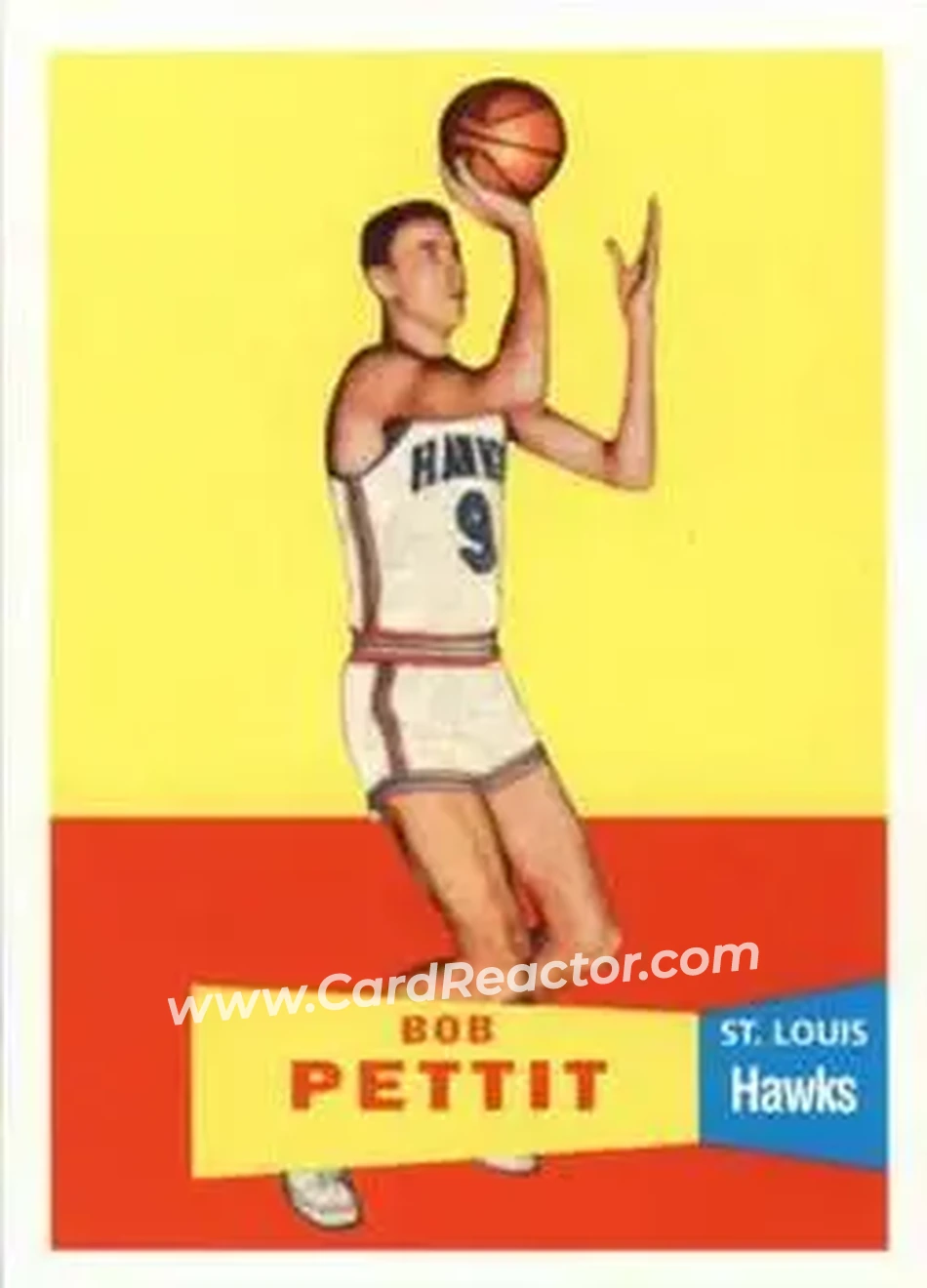 Front of Bob Pettit