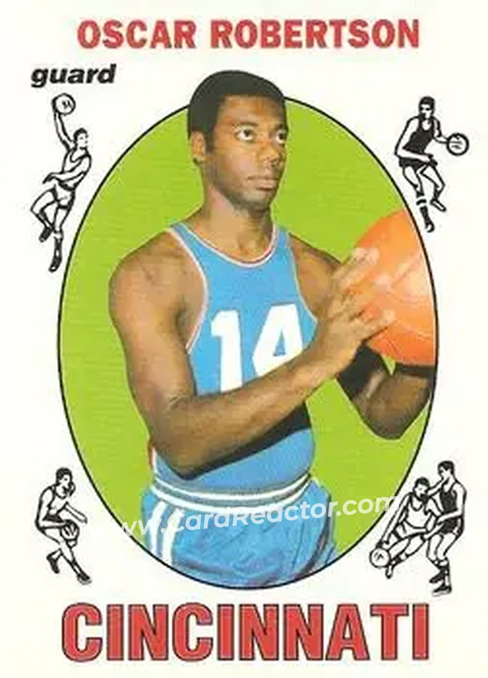 Front of Oscar Robertson