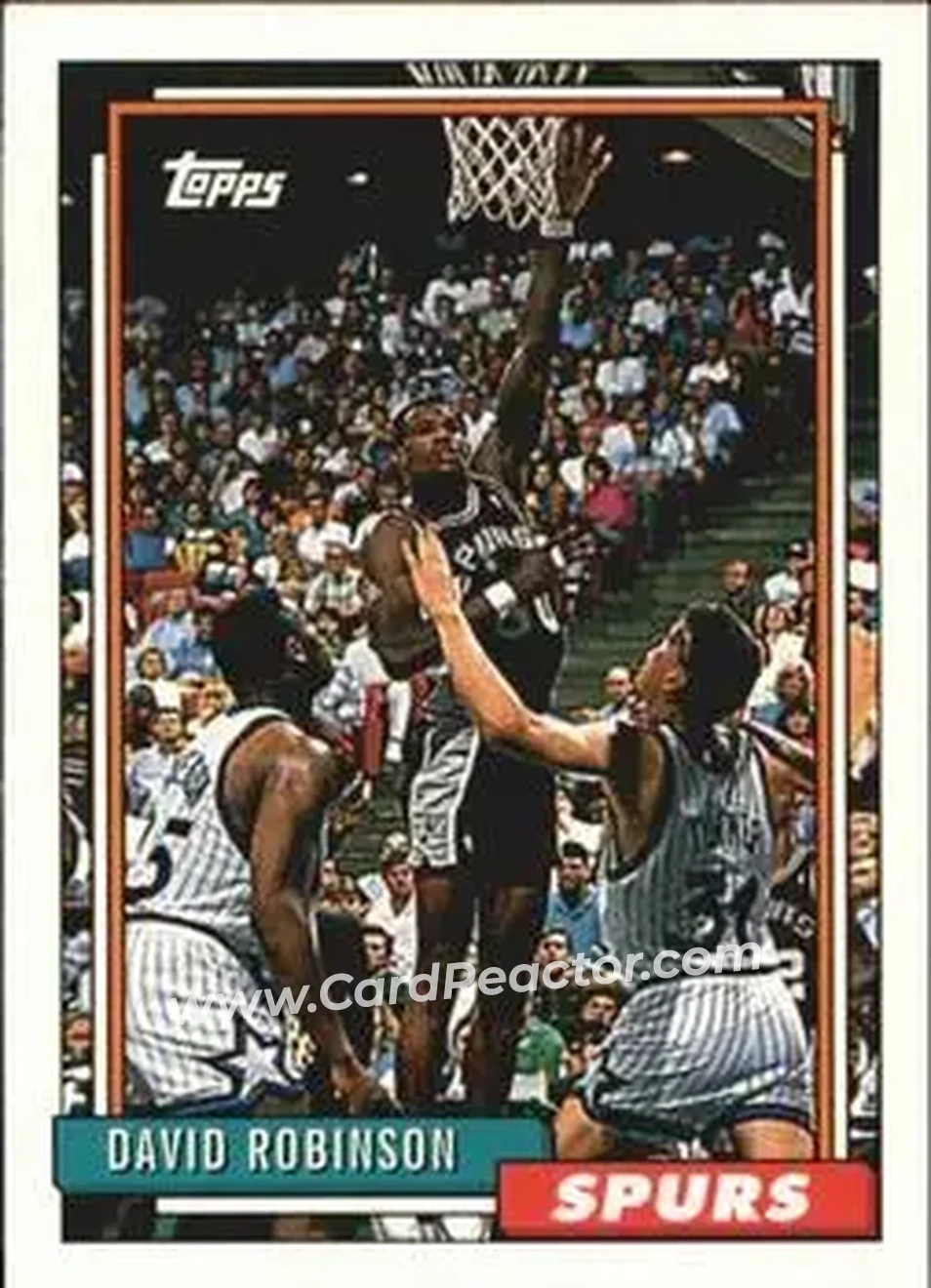 Front of David Robinson