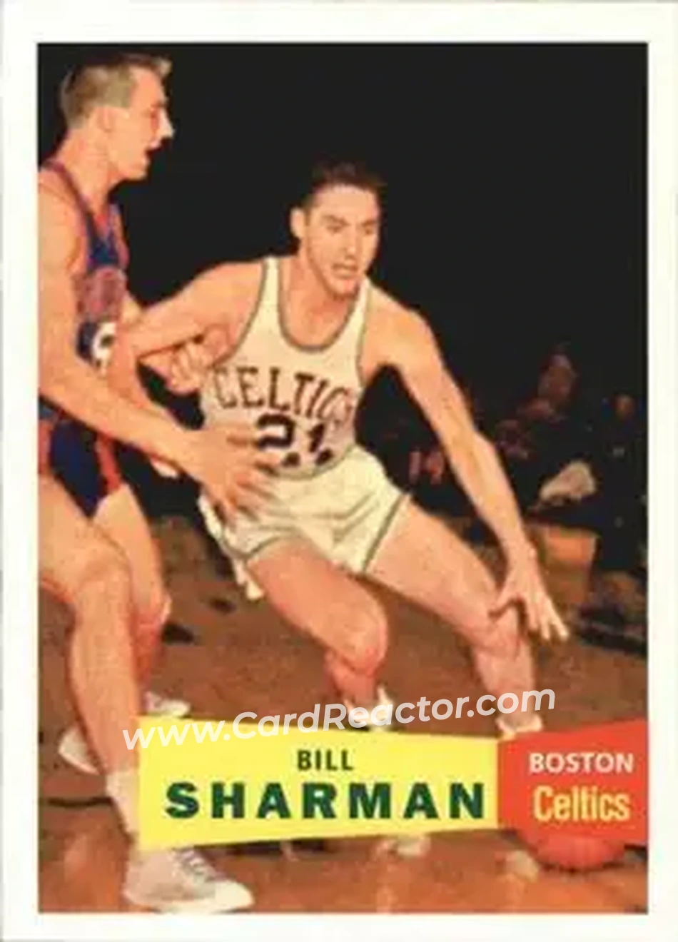 Front of Bill Sharman