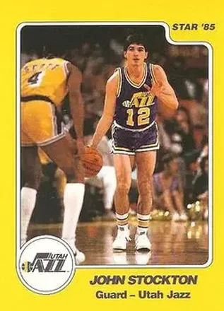 1996-97 Topps Stars #43 Reprints John Stockton