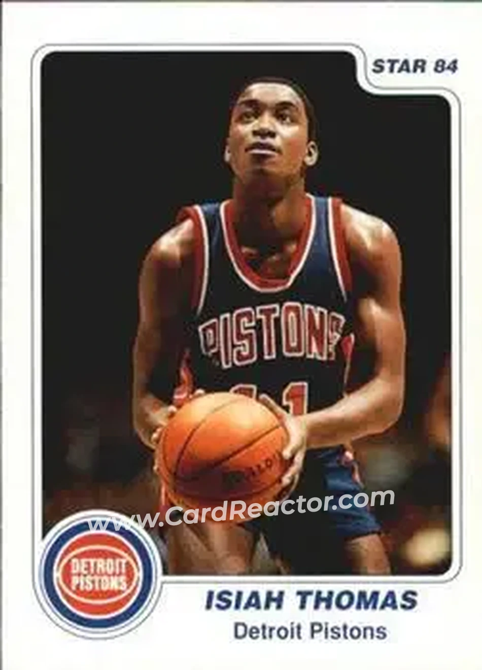 Front of Isiah Thomas
