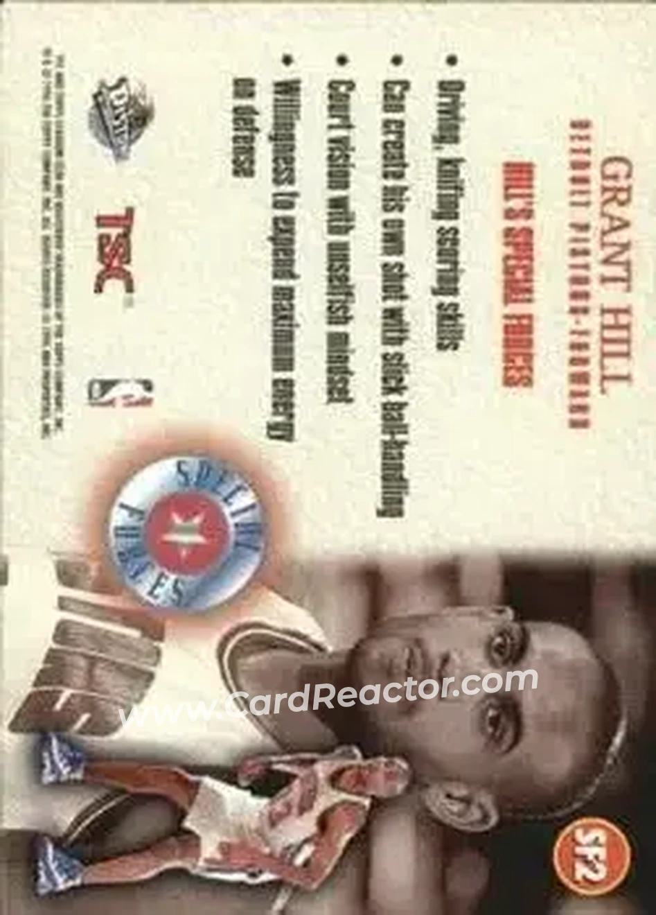 Back of Grant Hill