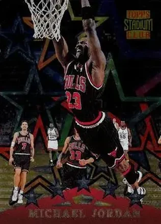 1996-97 Stadium Club #SF4 Special Forces Michael Jordan