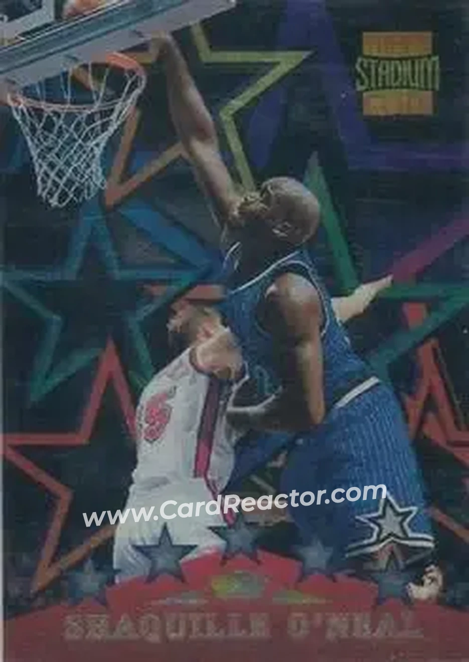 Front of Shaquille O'Neal