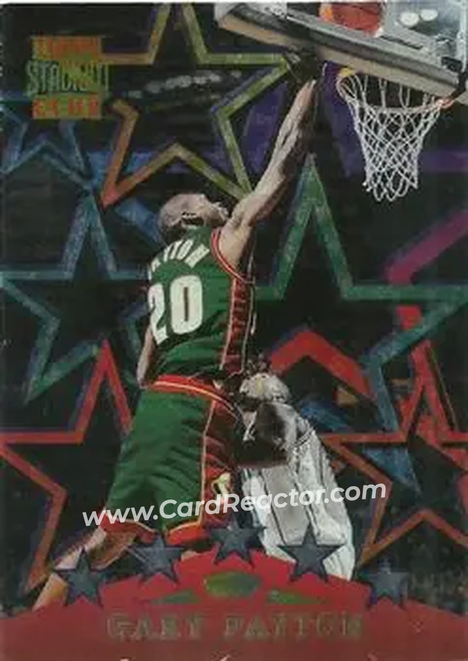Front of Gary Payton