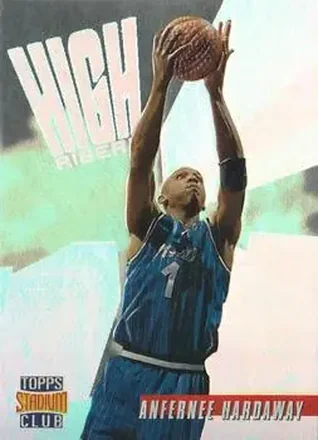 1996-97 Stadium Club #HR2 High Risers Member's Only Anfernee Hardaway