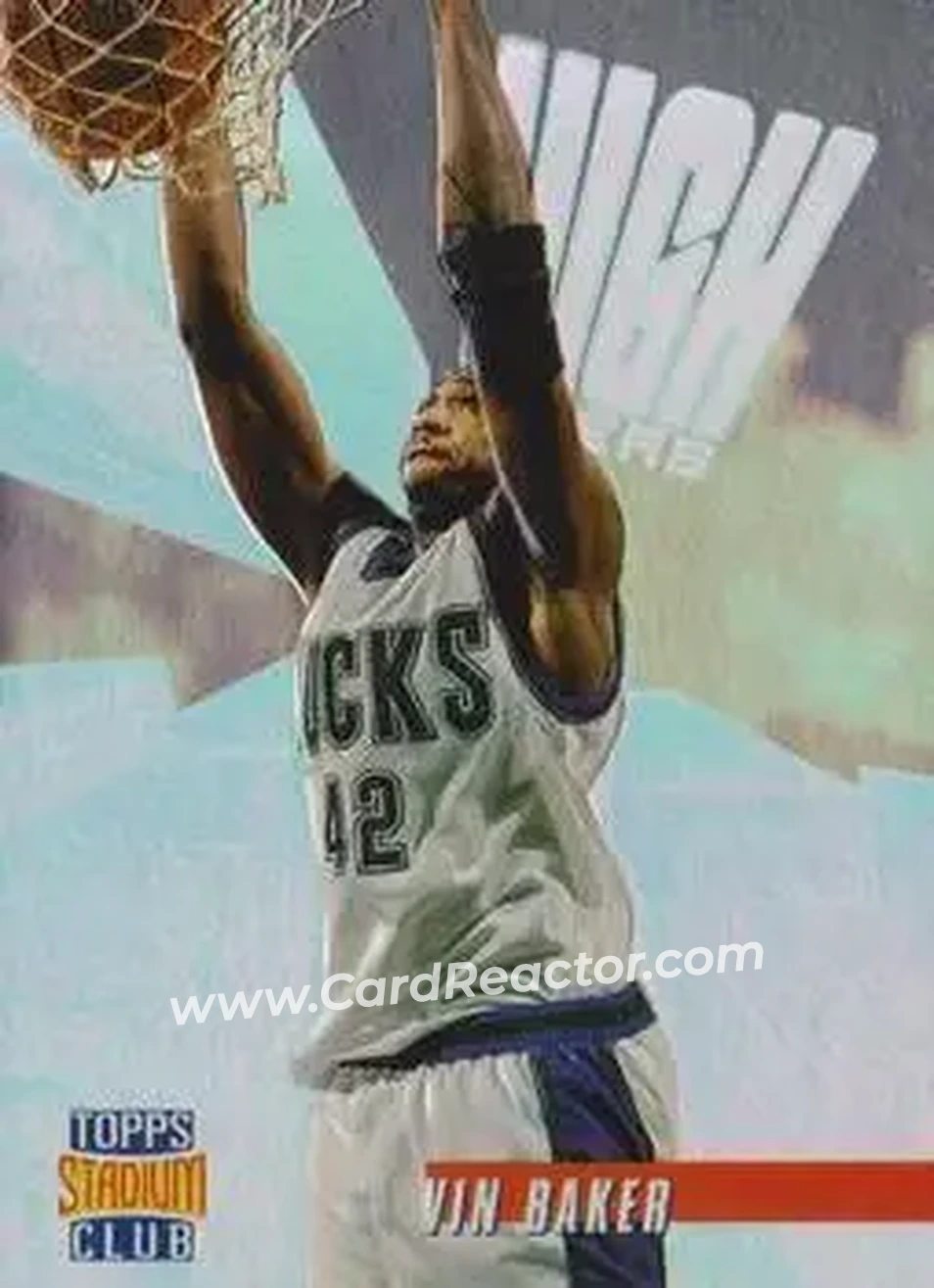 Front of Vin Baker