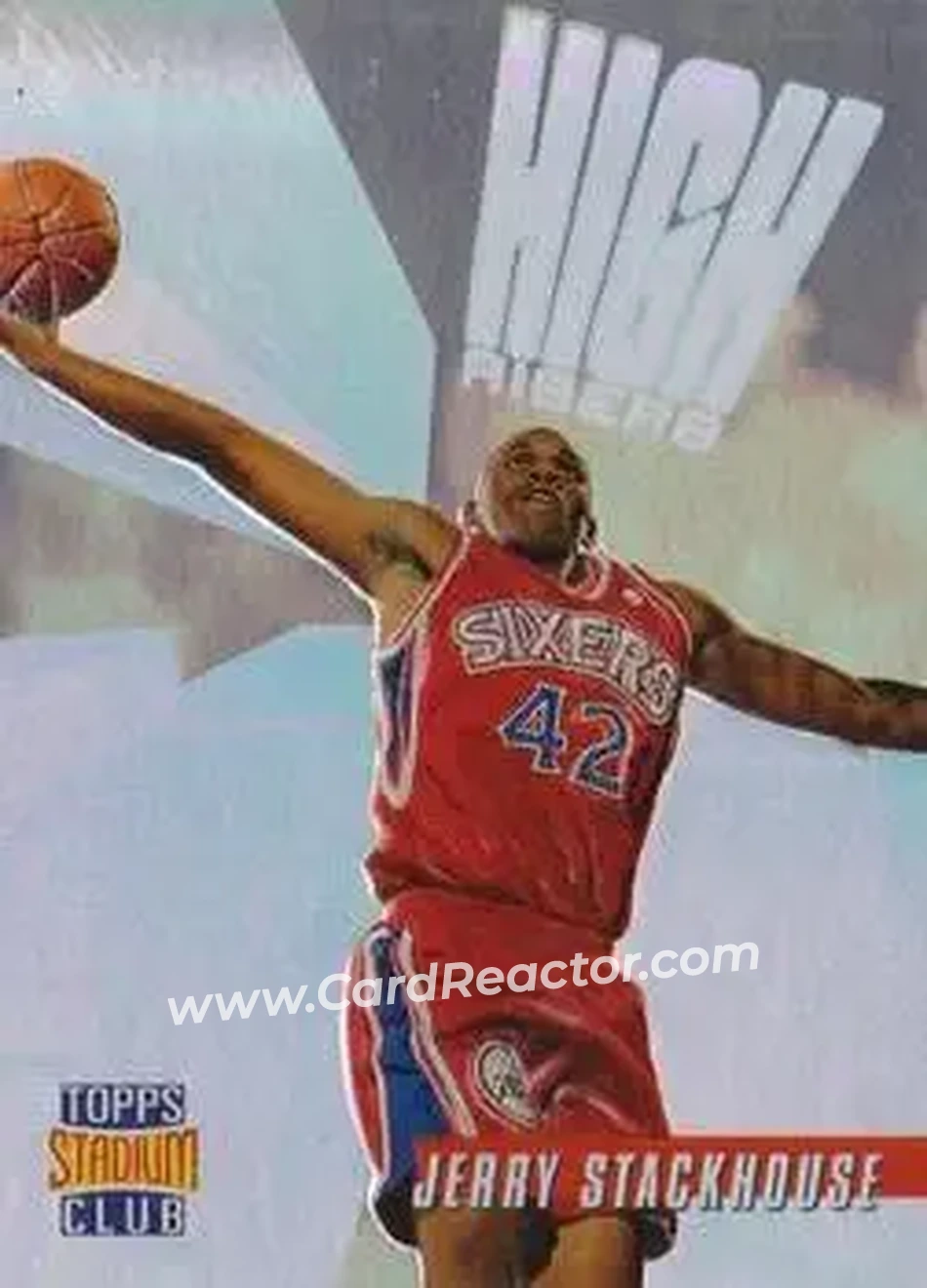 Front of Jerry Stackhouse