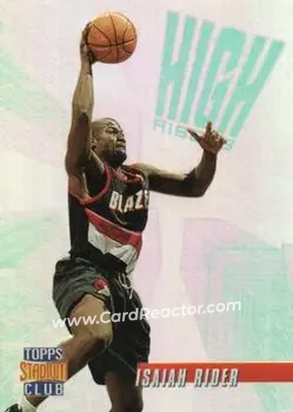Front of Isaiah Rider