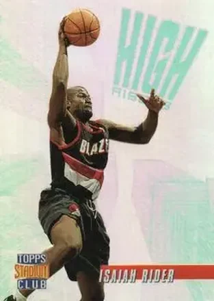 1996-97 Stadium Club #HR10 High Risers Member's Only Isaiah Rider