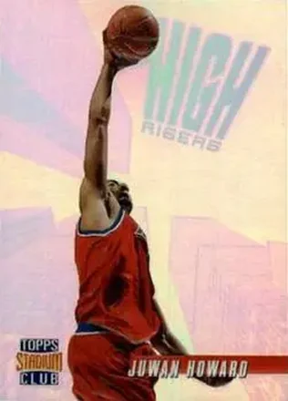 1996-97 Stadium Club #HR15 High Risers Member's Only Juwan Howard