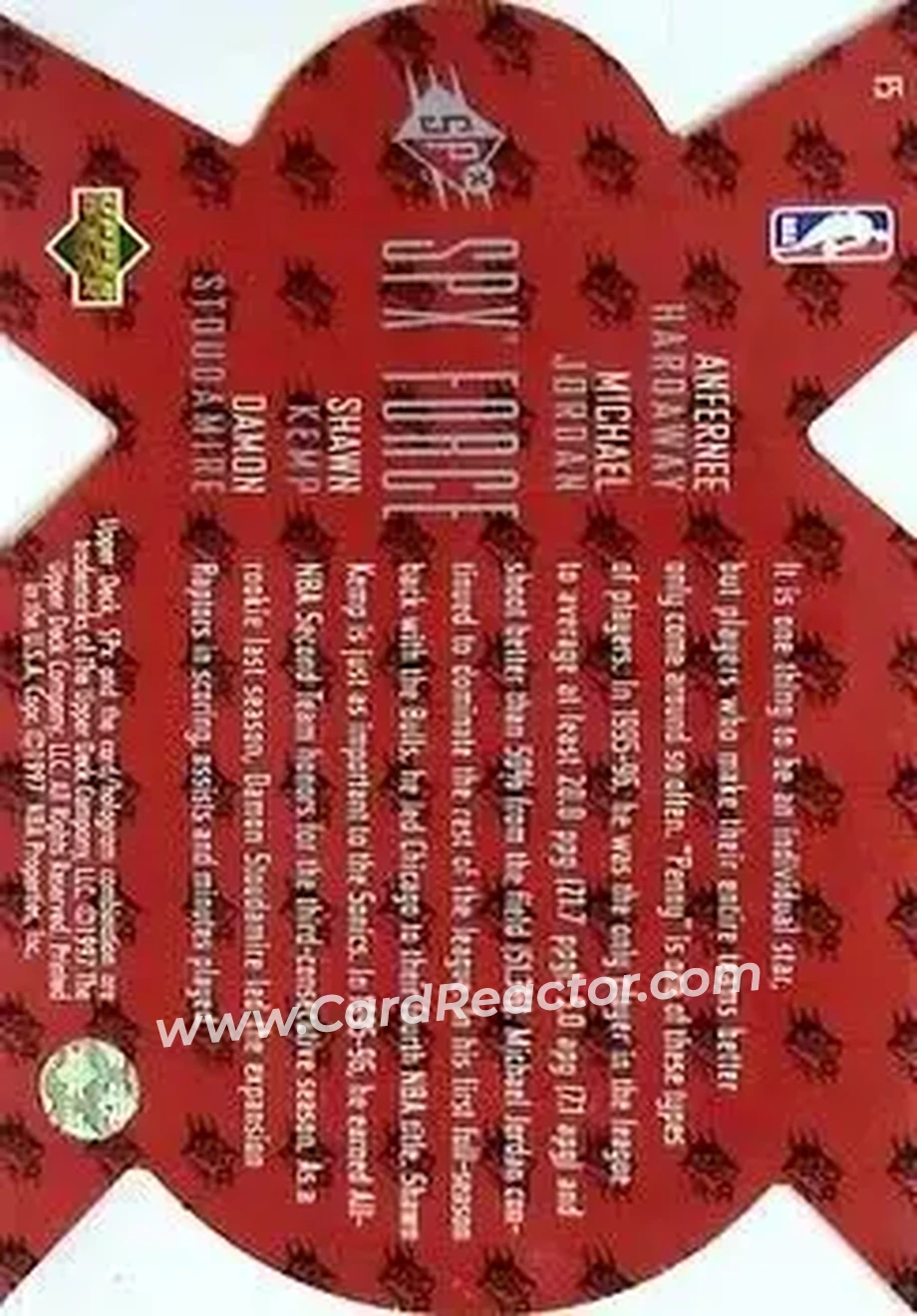 Back of Card #F5